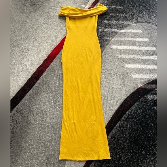 Lovers + Friends Revolve Marigold Side Slit Maxi Dress - Picture 7 of 7